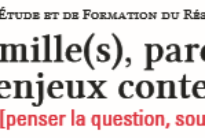 Journées d&rsquo;Etude et de formation novembre 2014