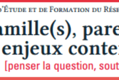 Journées d&rsquo;Etude et de Formation les 17 – 18 – 19 novembre 2014
