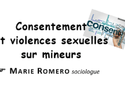 Conversation XIII du Jeudi 17 juin de 18h15 à 20h15 – Consentement et violences sexuelles sur mineurs